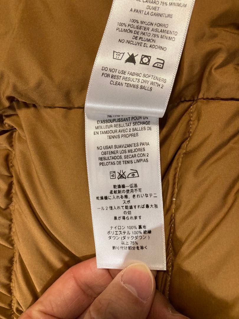 ヒ*4様 週末限定値下【美品】パタゴニアダウンベストXSネイビー✖️ブラウン