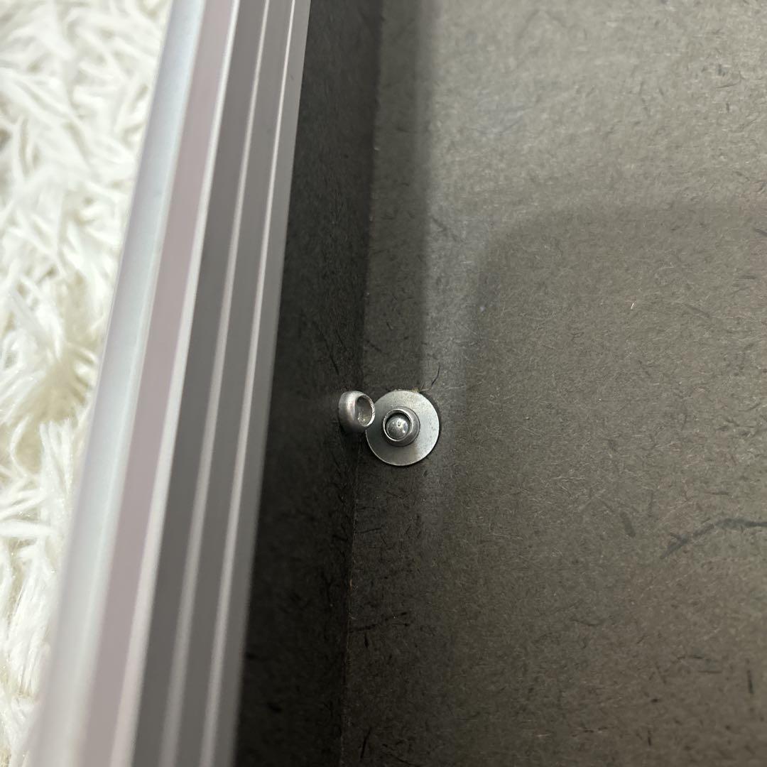 ラックケース　音響機器収納　黒　アルミ