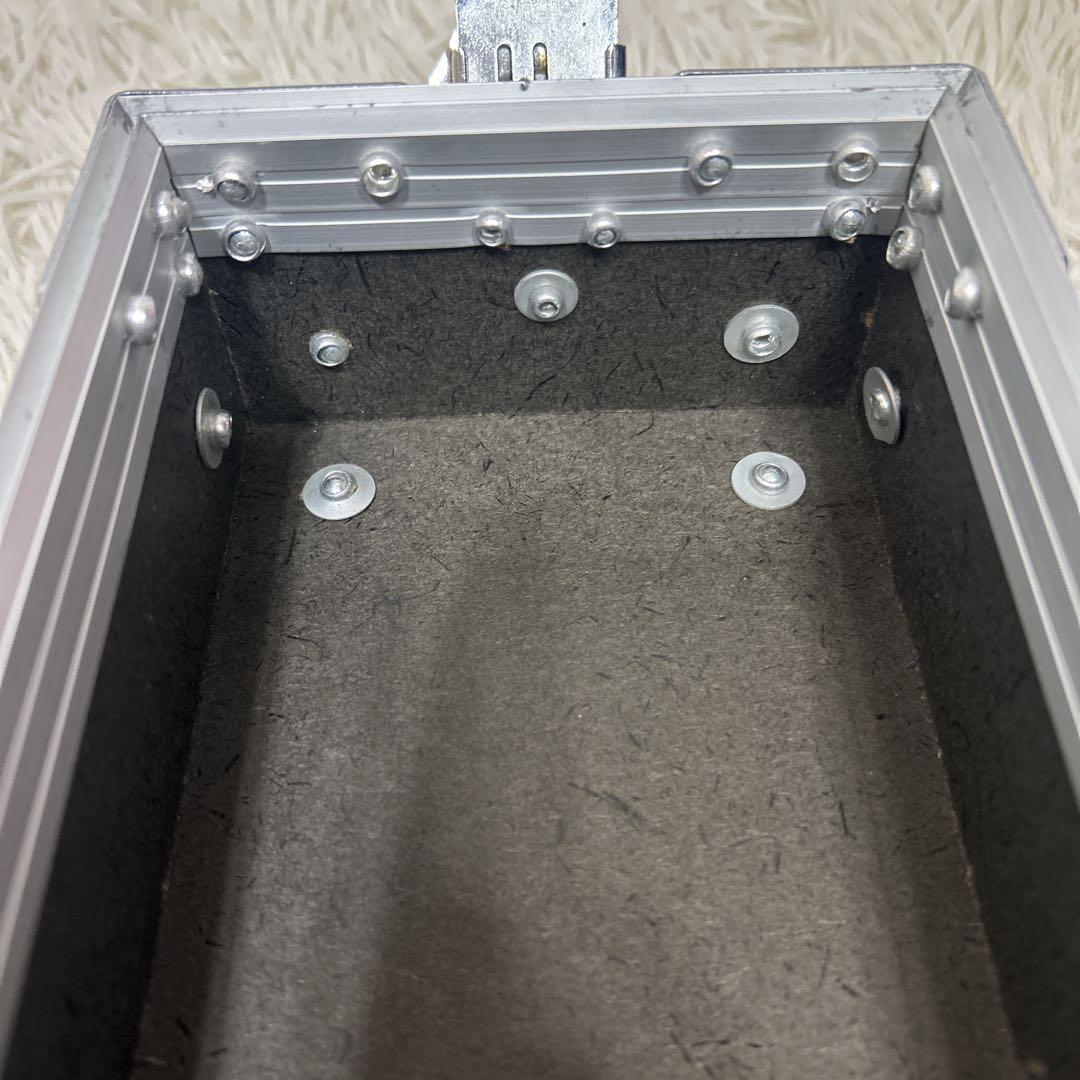 ラックケース　音響機器収納　黒　アルミ