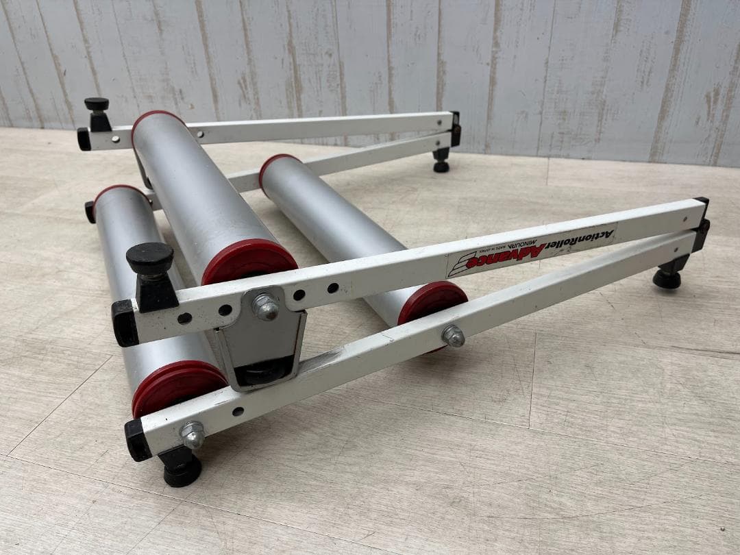 ミノウラ アクションローラーアドバンス 3本ローラー ゴムベルト無し ローラー台