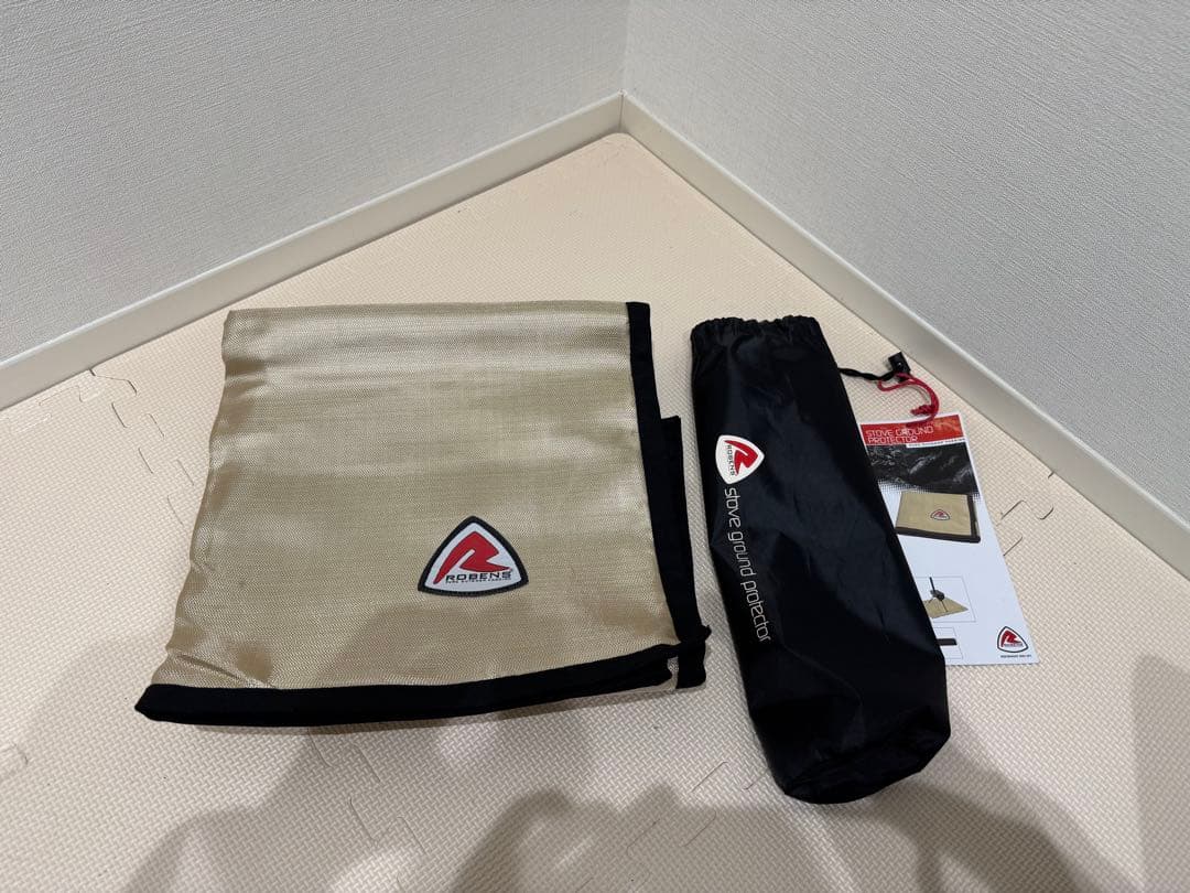 【未使用】ローベンス コバク テントストーブ グラウンドプロテクター付き