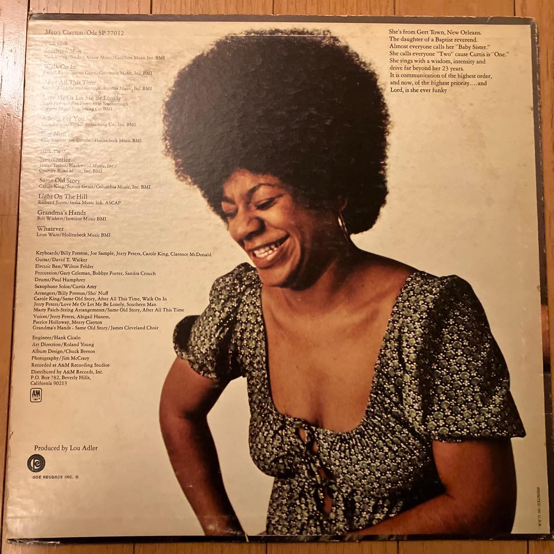 US ORIGINAL / Merry Clayton LPレコード