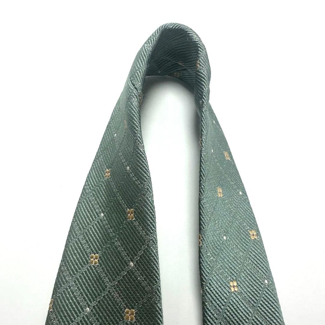 【極美品】BURBERRY LONDON ネクタイ 花 格子 可愛い 希少品