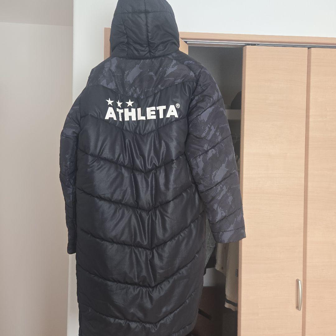 ATHLETA ダウンコート ブラック 160
