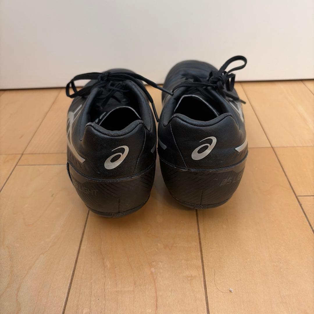 【アシックス】 DSライト GAIN ST ブラック 取り替え式 ワイドモデル