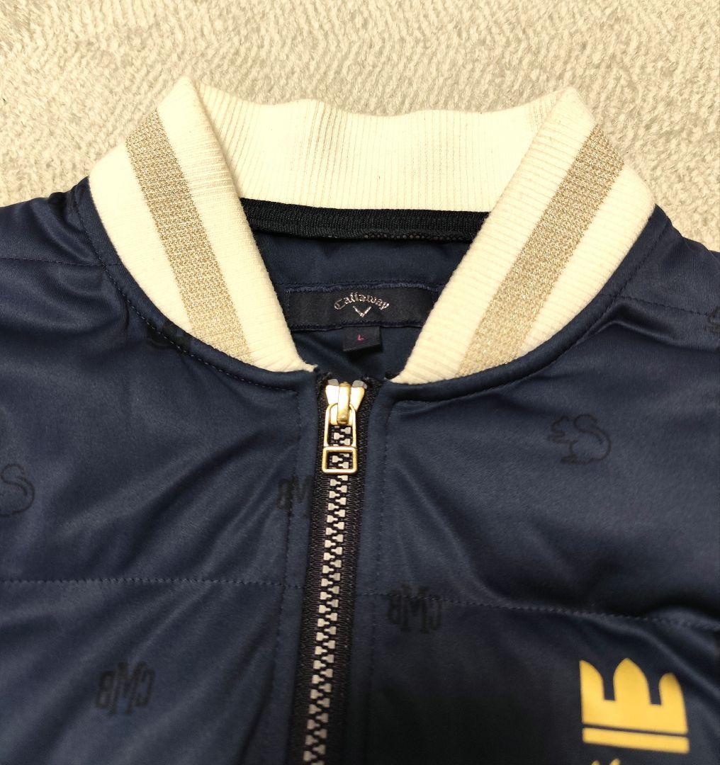 Callaway キャロウェイ 中綿 ブルゾン ジャケット L ネイビー ゴルフ