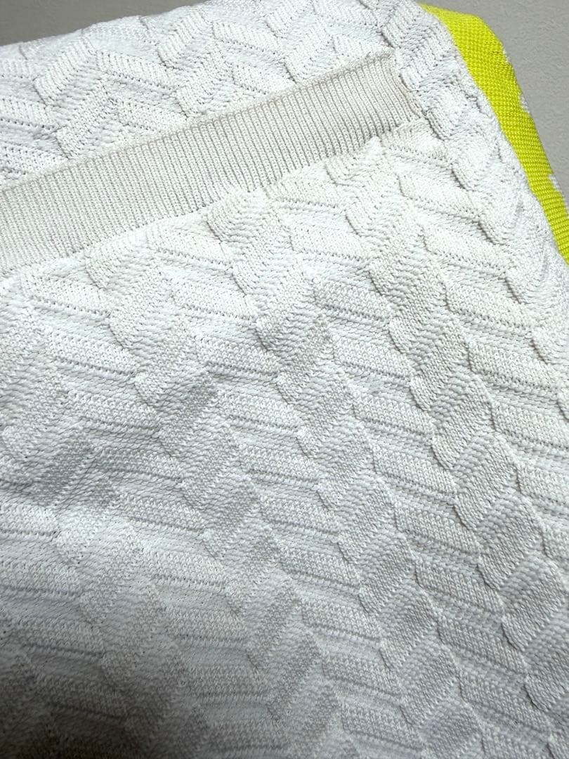 newbalance golf イエロー ニット セットアップ