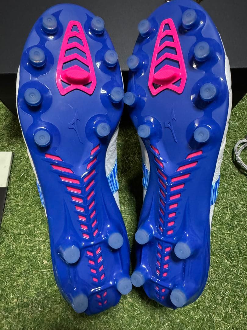 ミズノモレリアネオ4βJapan 28cm スーパーホワイトパール×ターコイズ