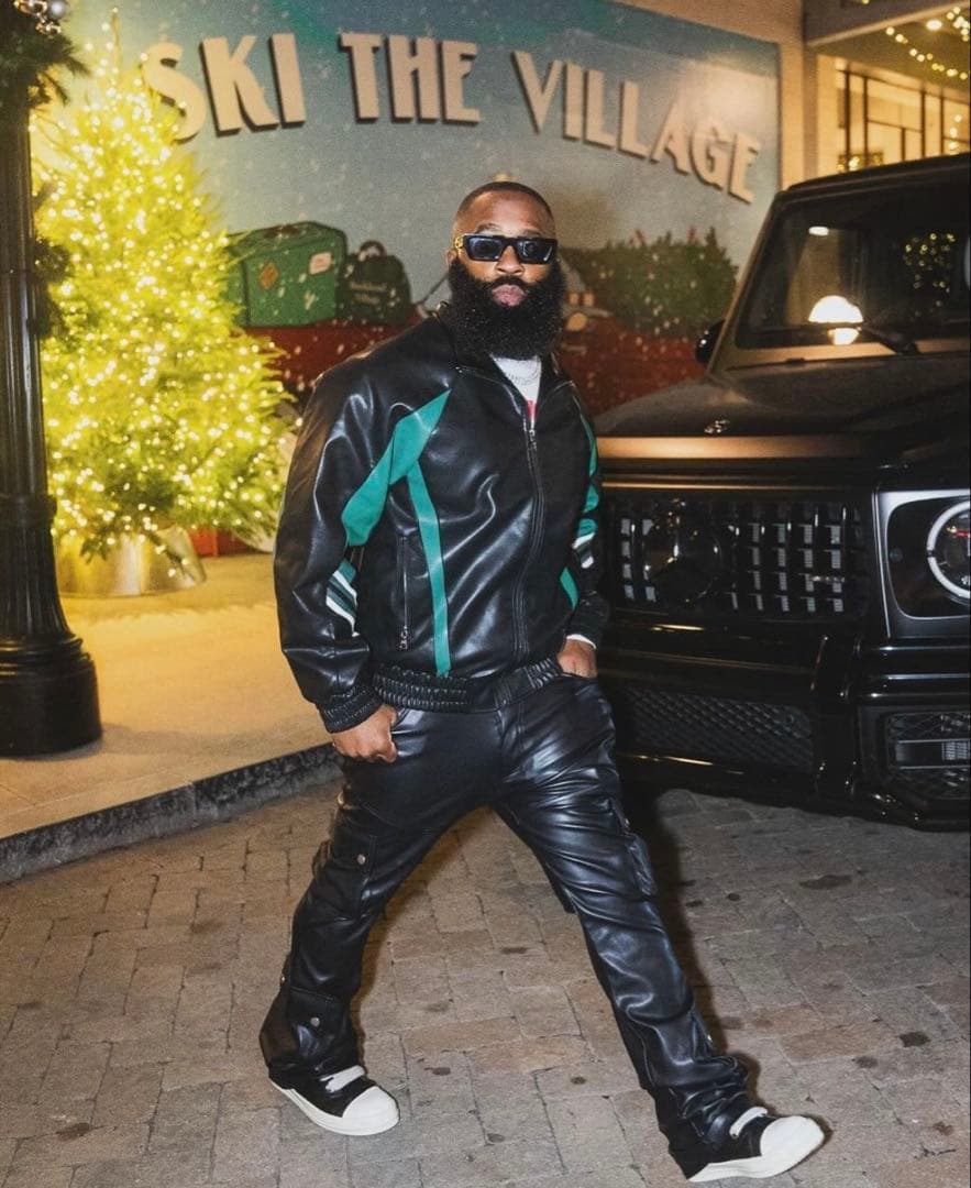 芋*機様 メンズ　レザージャケット　supreme martine rose b