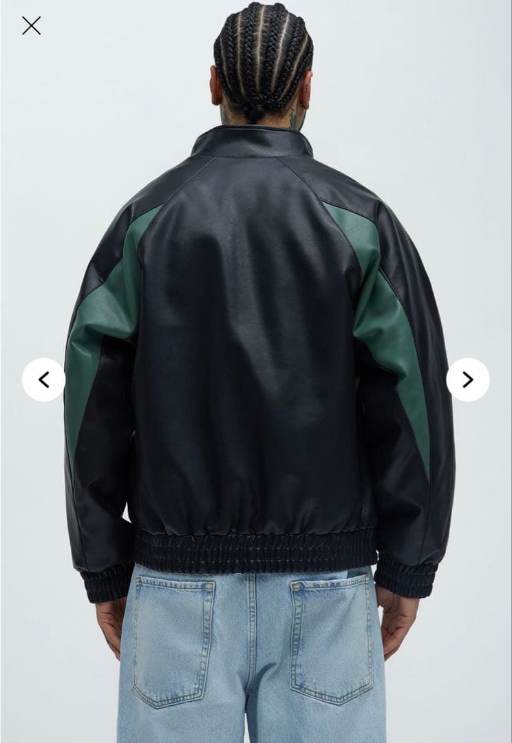 芋*機様 メンズ　レザージャケット　supreme martine rose b