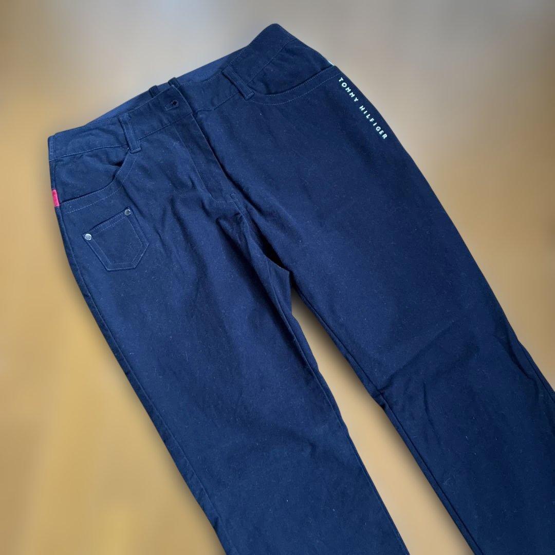   パンツ ネイビー