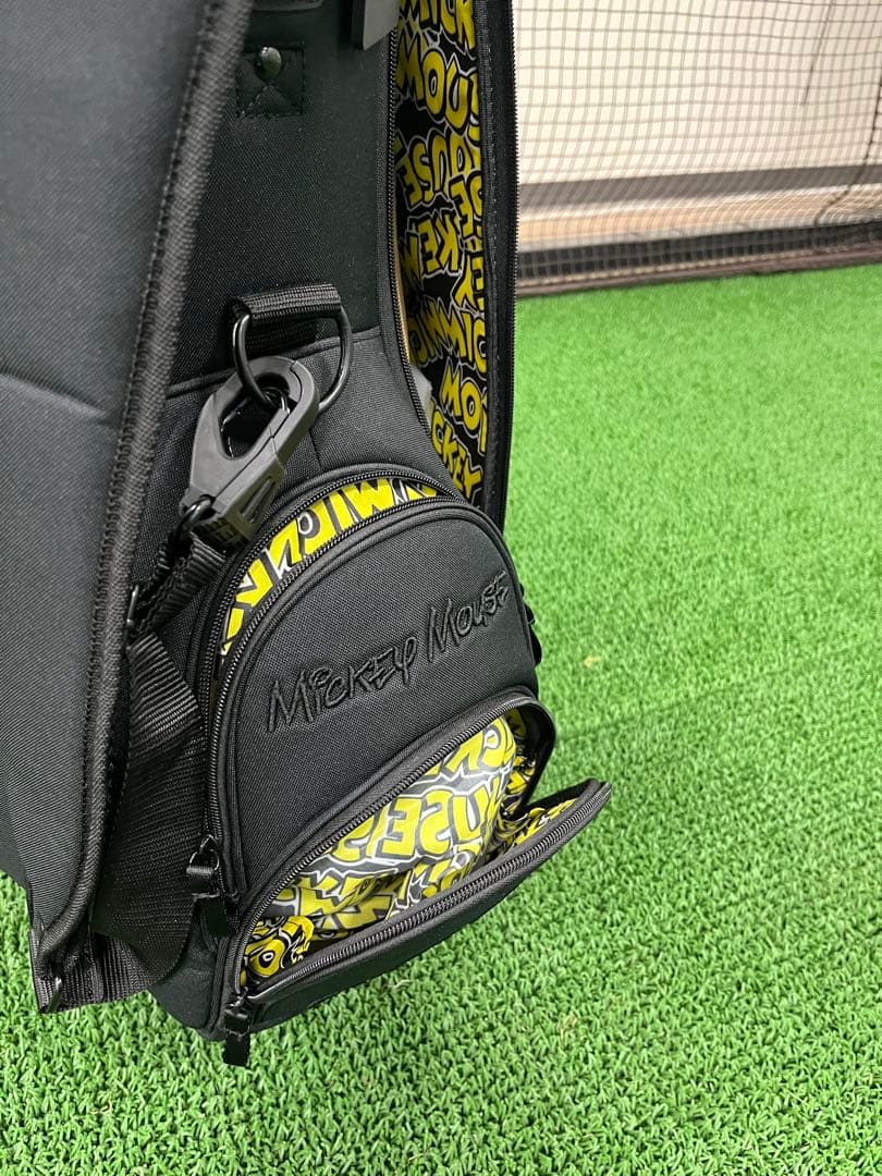 新品 BLACK MICKEY スタンドバッグ