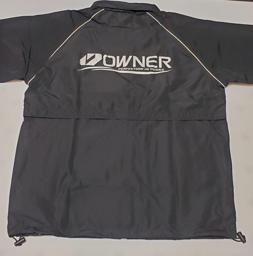 釣具 オーナー ジャンパー ウィンドブレーカー ブラック Lサイズ 非売品