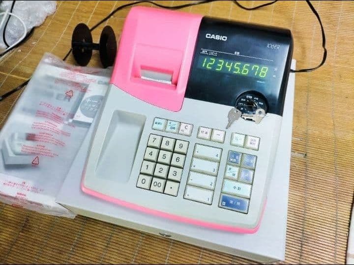 カシオレジスター　106ER　簡単便利特殊　送料込　291194