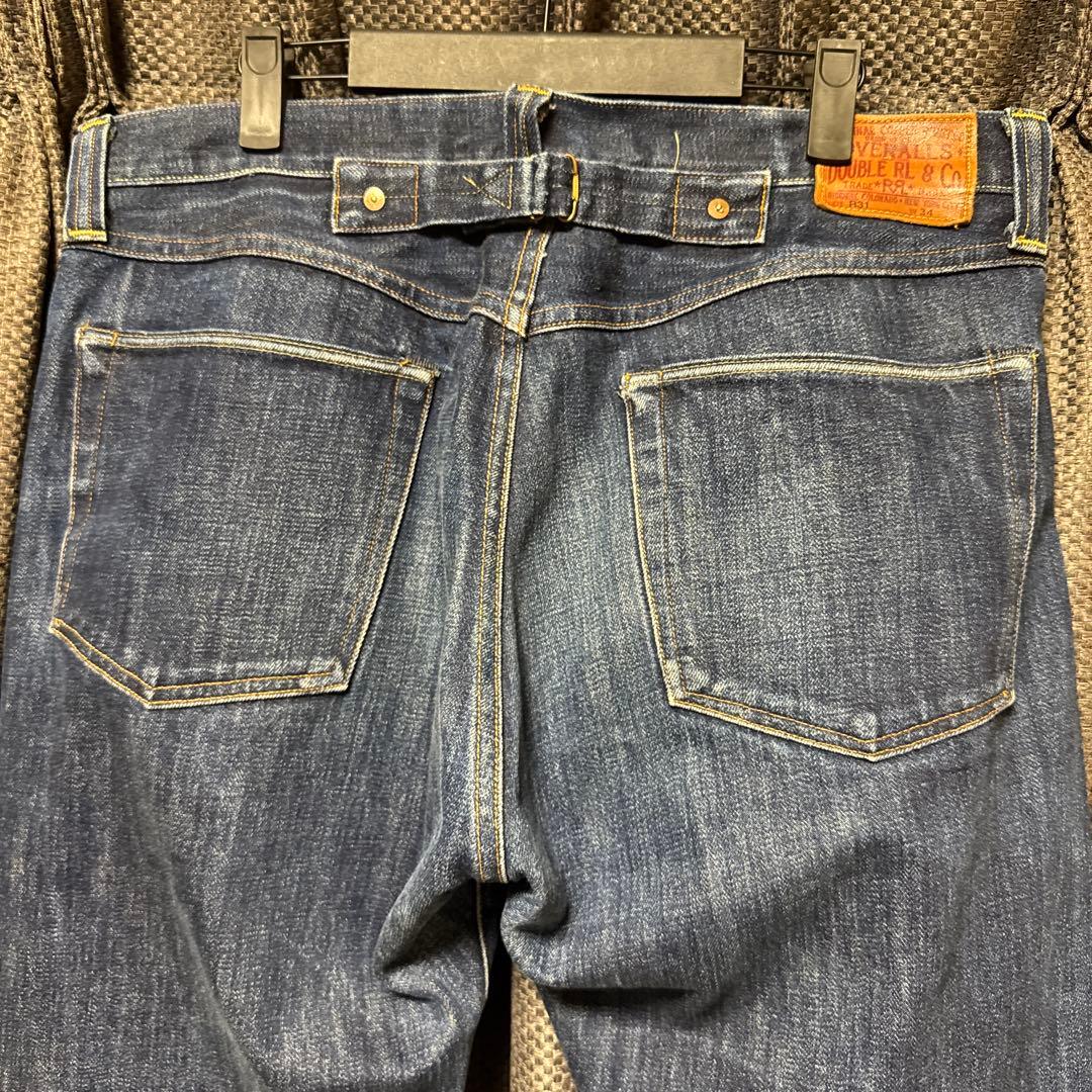 RRL セルビッジ　シンチバック