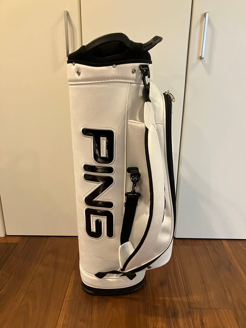 PING ピン CB-P212 ONE POCKET キャディバッグ ホワイト