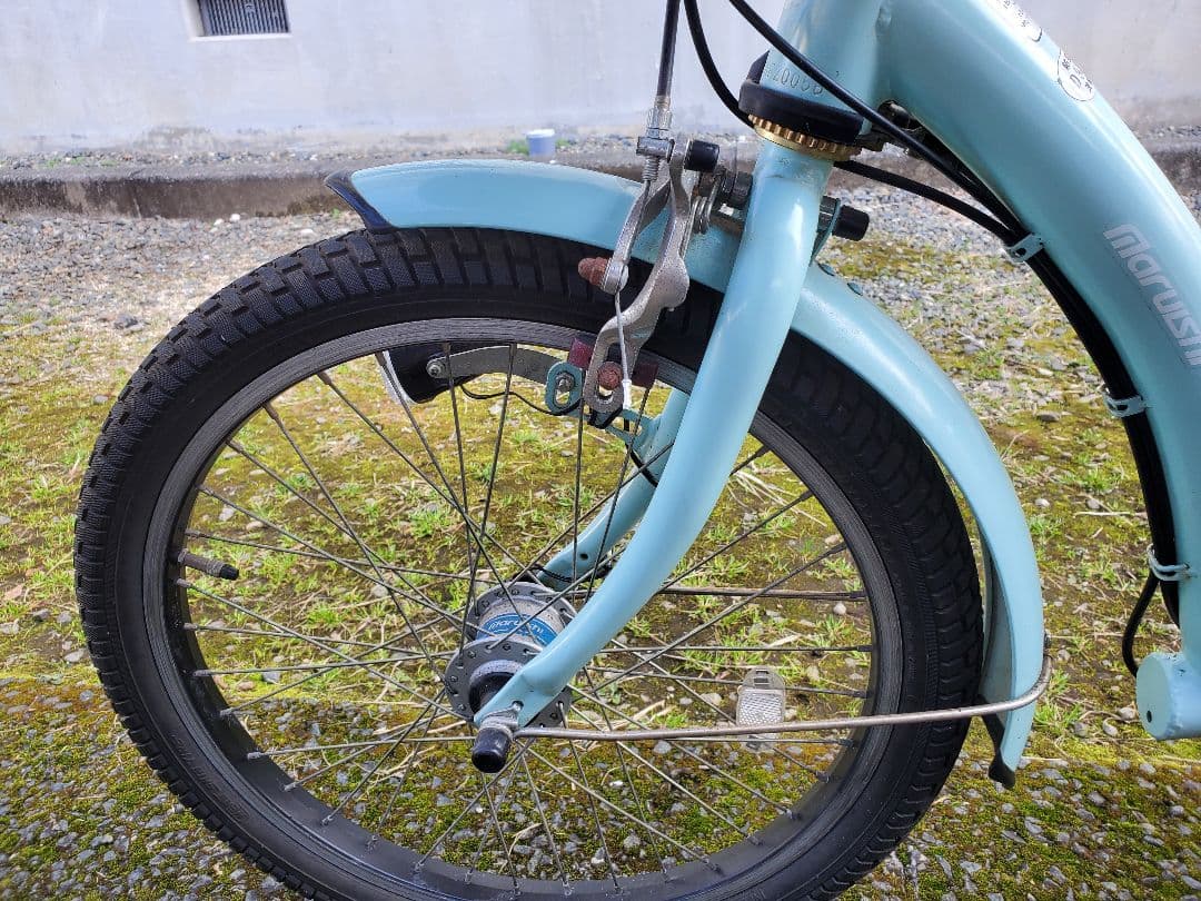 丸石 ふらっか〜ず 3人乗り 非電動 前後シート・カバー付　熊本市東区直接取引