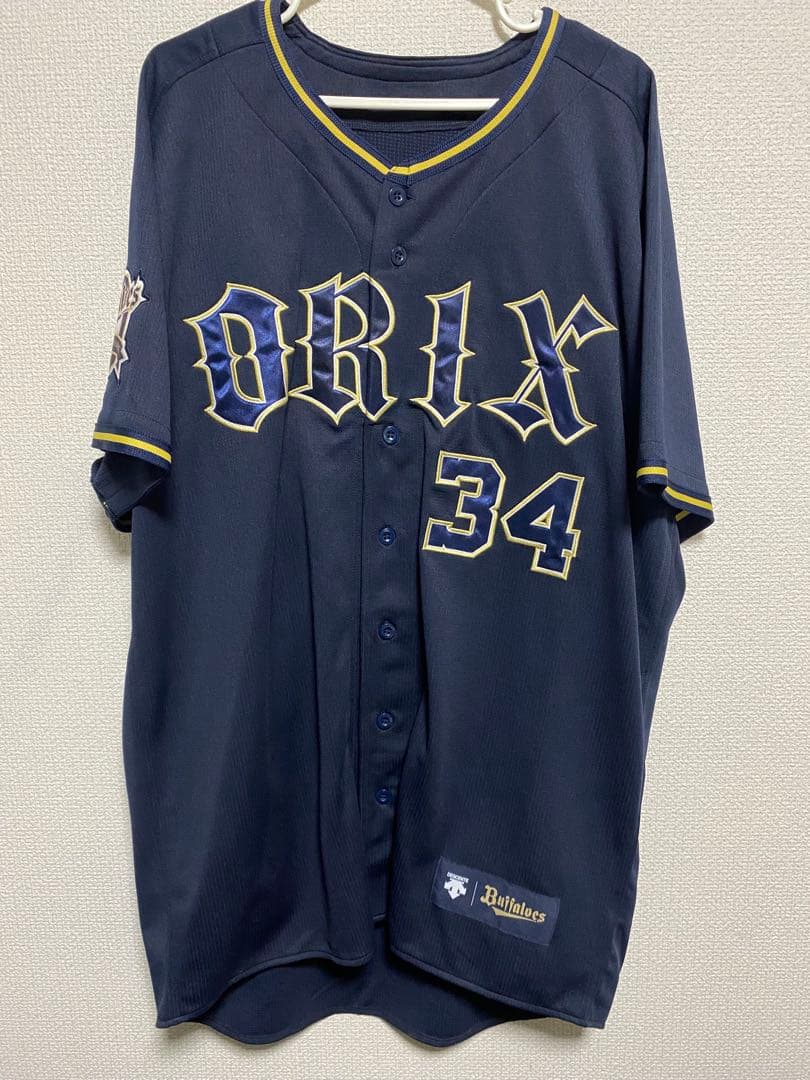オリックス 吉田正尚 34番 ユニフォーム XO