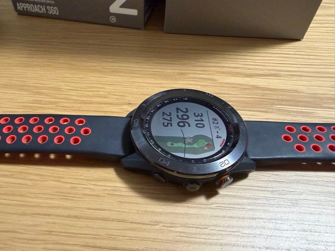 Garmin Approach S60 セラミック　GPSナビゴルフウォッチ