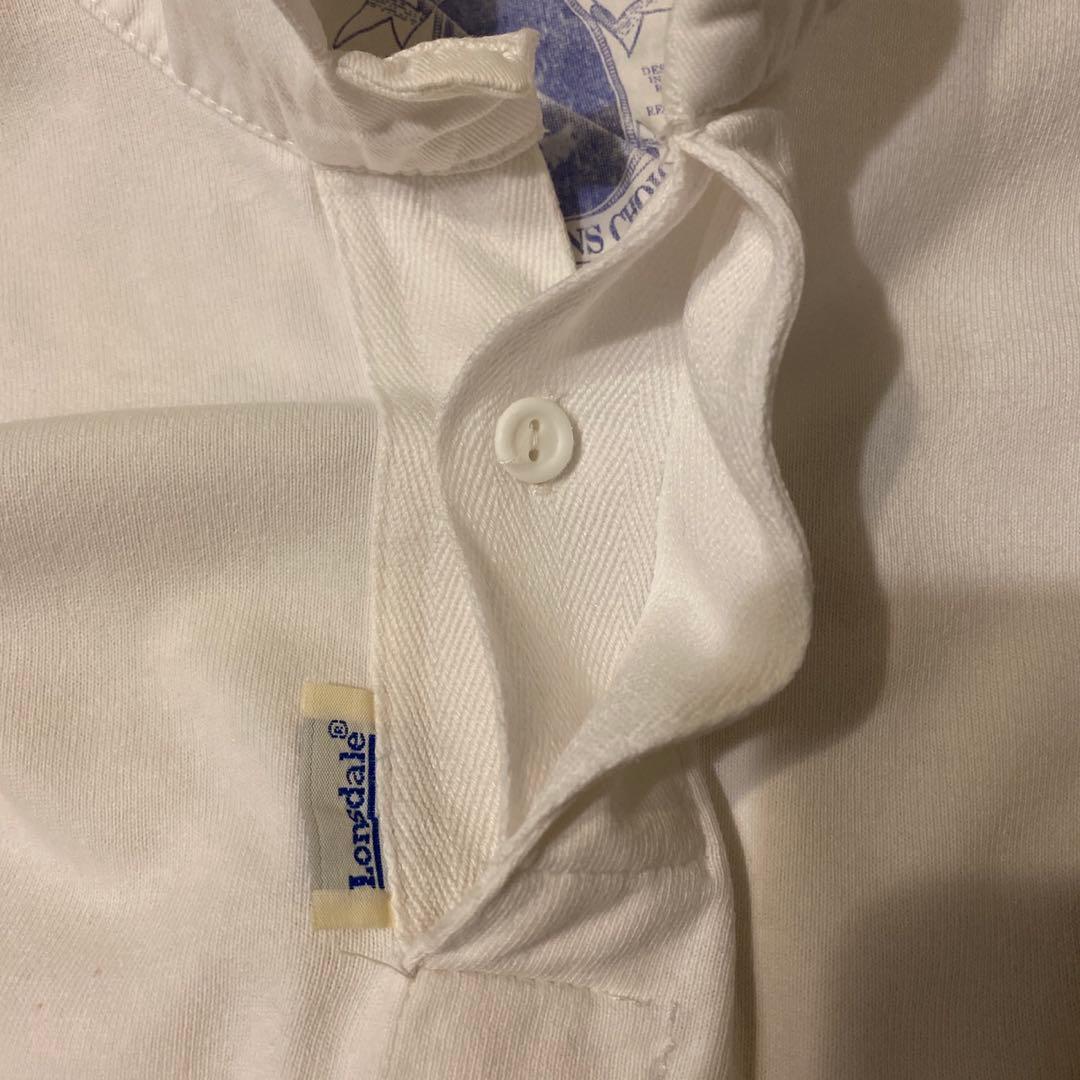 onsdale England ラガーシャツ M ホワイト