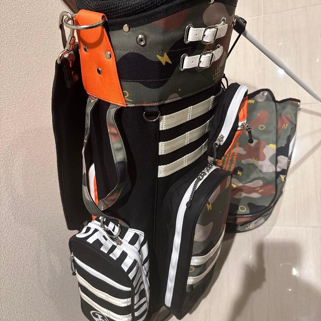 HORN GARMENT カモフラージュ キャディバッグ