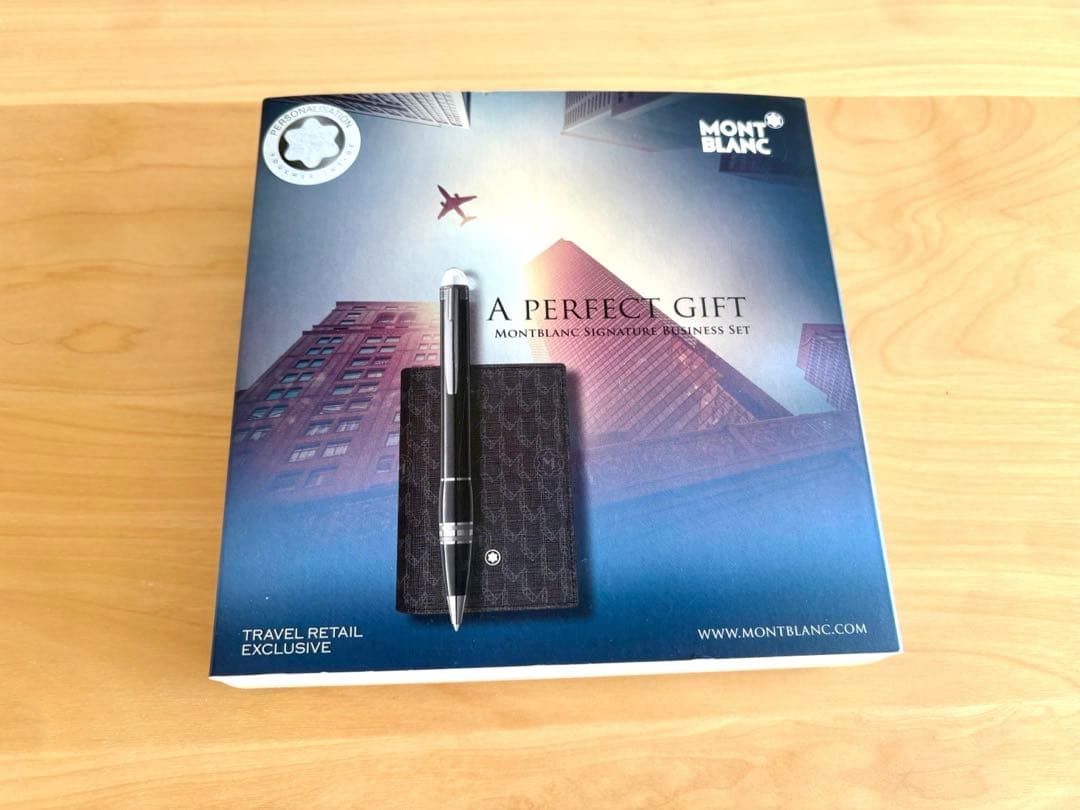 【MONT BLANC】カードケース＆ボールペンセット