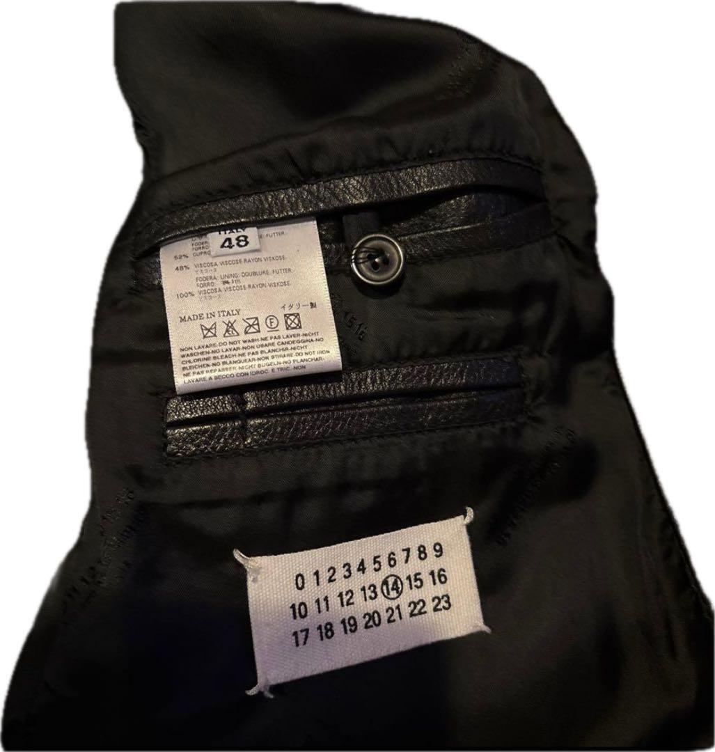 マルジェラ本人期07SS八の字ライダース 48