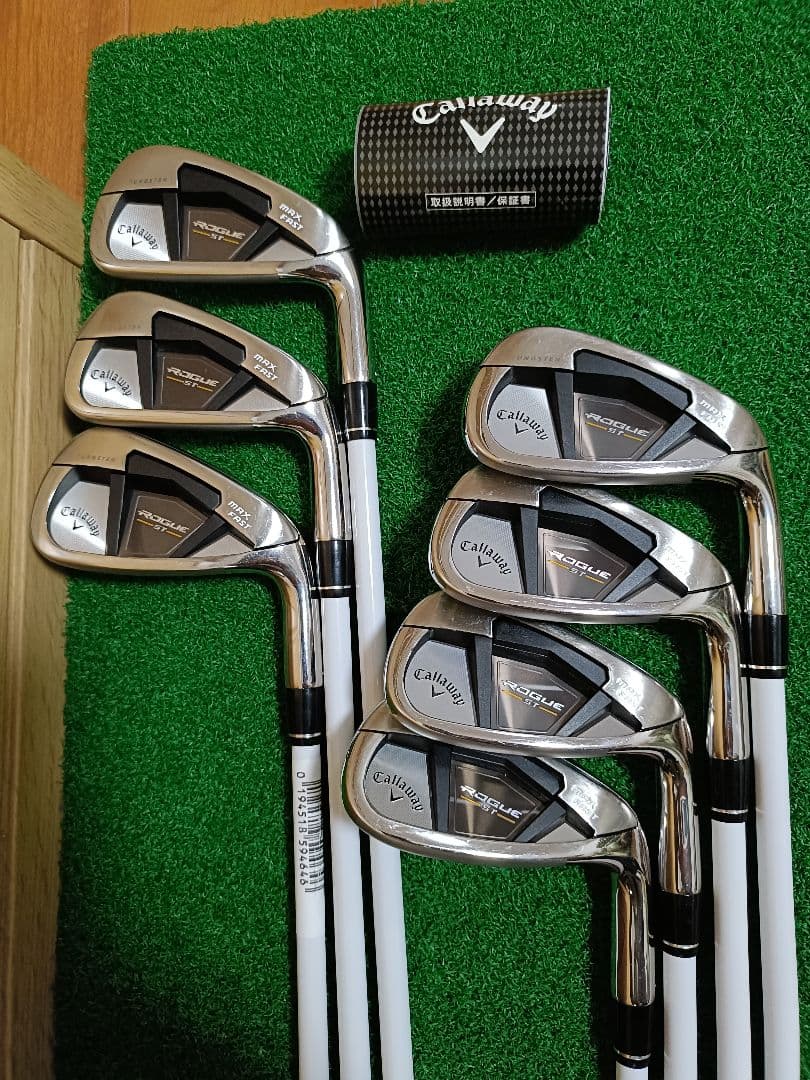 レディースアイアンキャロウェイROUGE ST MAX FAST　Lシャフト7本