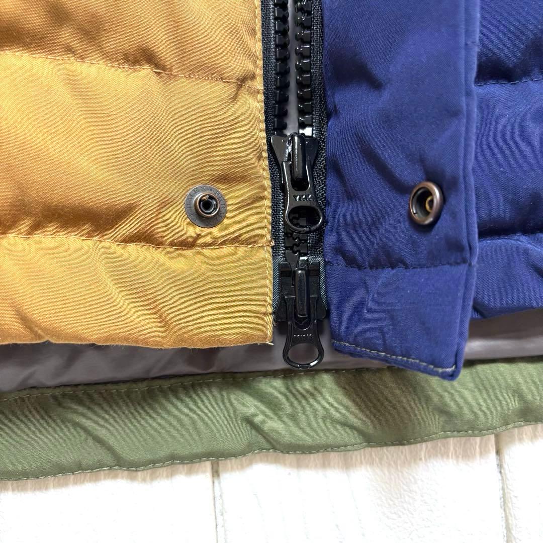 完売品 美品 ゴースローキャラバン ヘビーフラットクレイジー ダウンベスト XL