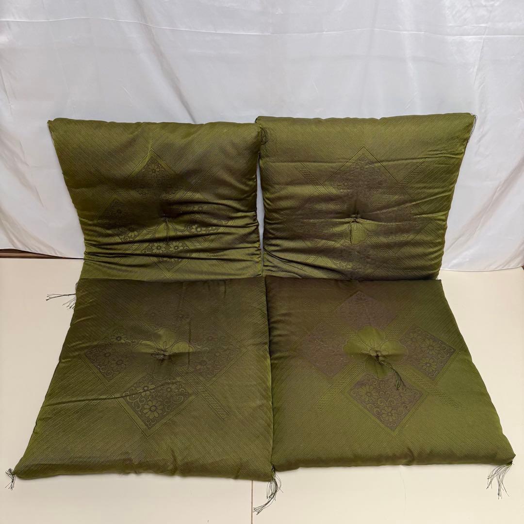 座布団10枚セット まとめ みどり グリーン