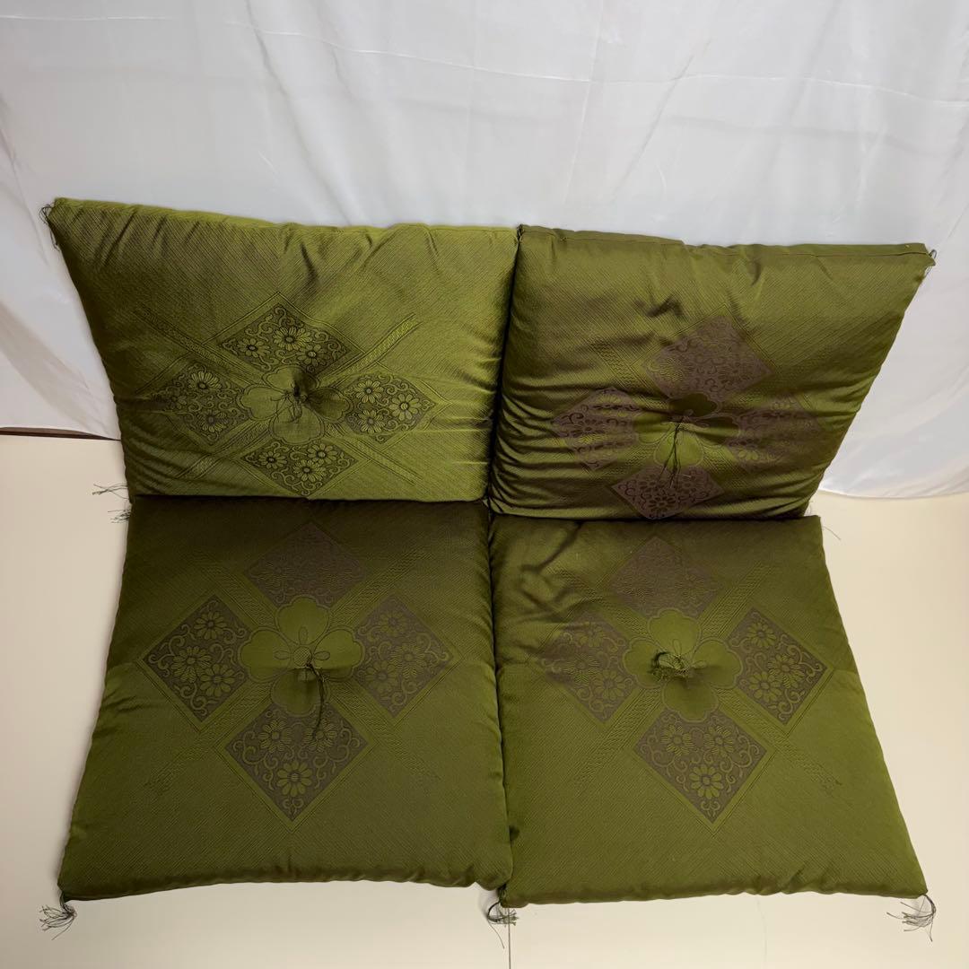 座布団10枚セット まとめ みどり グリーン