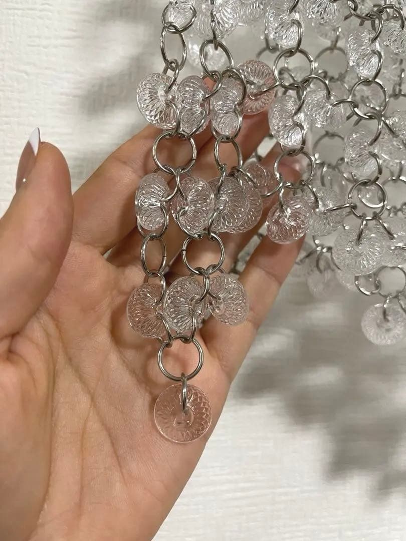 Chika Kisada ビーズ装飾 クロップドトップ