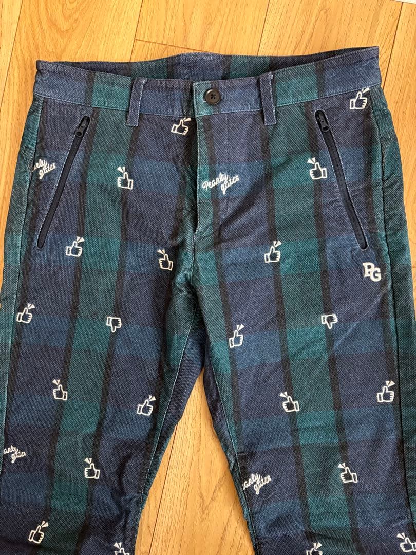 PEARLY GATES チェック柄 秋冬パンツ サイズ4