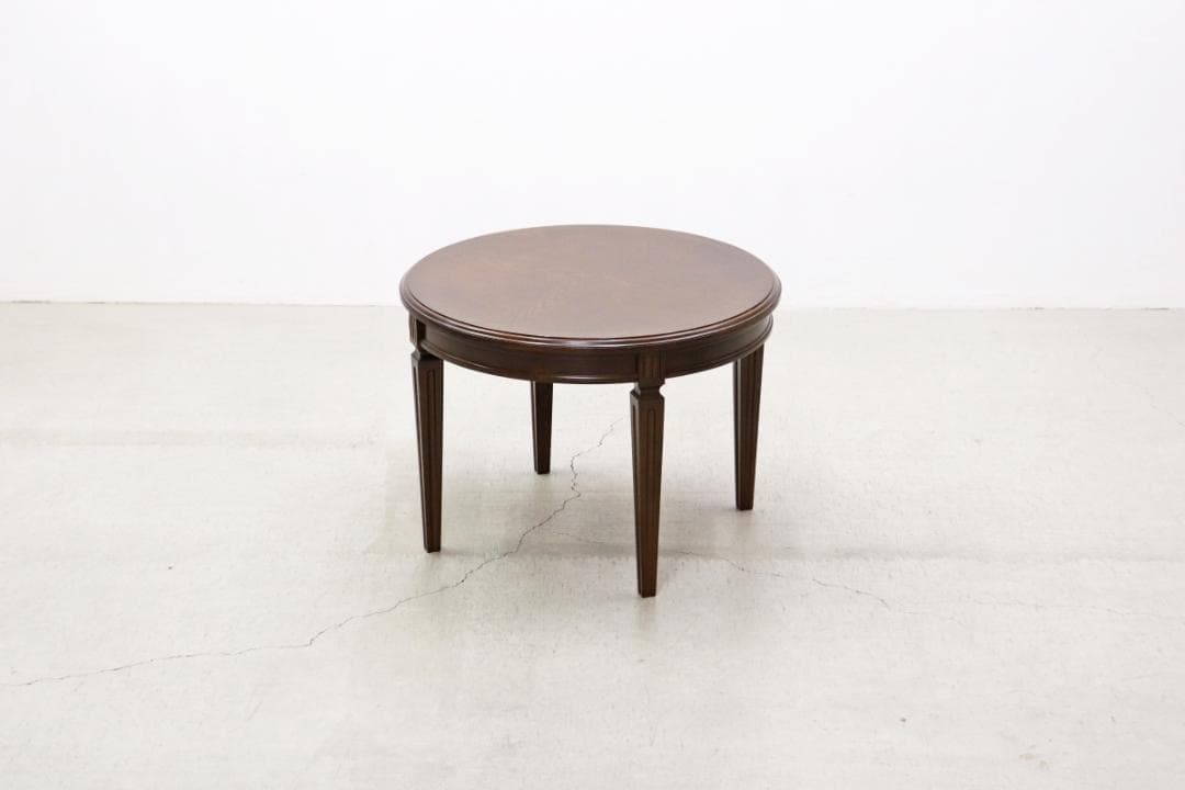 カリモク ドマーニ クイーンズライフ クラシカル ラウンド サイドテーブル