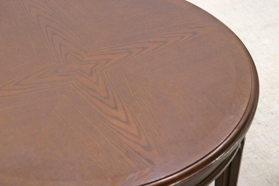 カリモク ドマーニ クイーンズライフ クラシカル ラウンド サイドテーブル