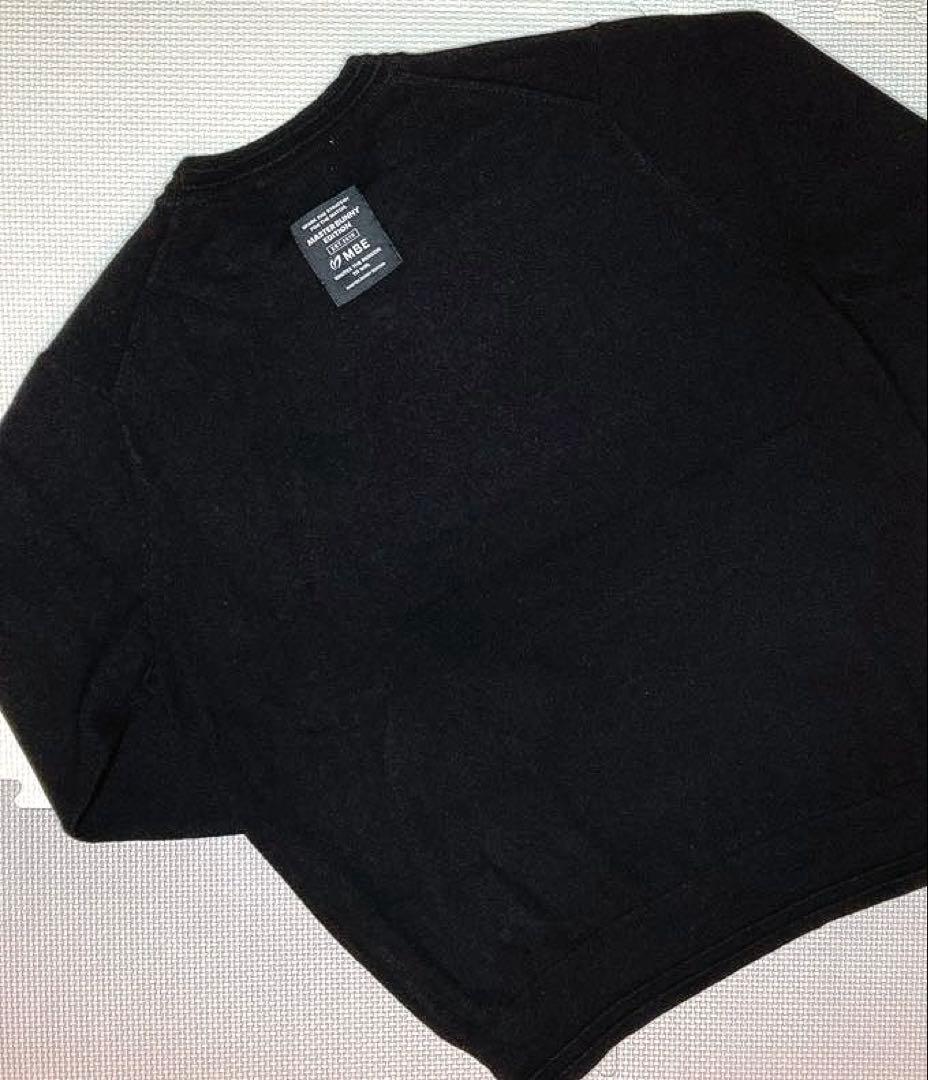 マスターバニーエディション カシミヤ100% ニットプルオーバー（BLK／5）