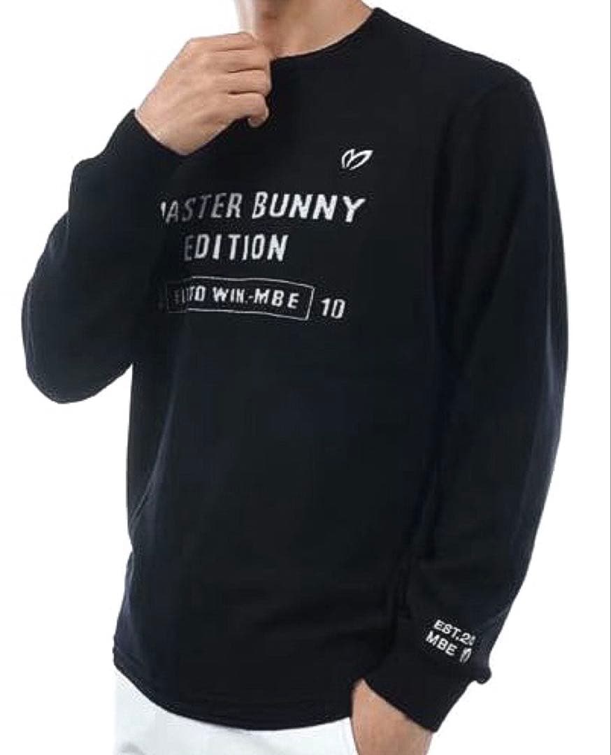 マスターバニーエディション カシミヤ100% ニットプルオーバー（BLK／5）