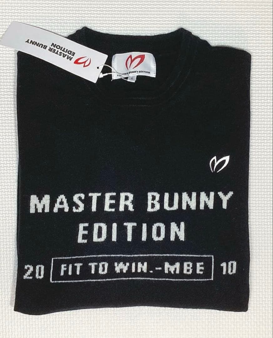 マスターバニーエディション カシミヤ100% ニットプルオーバー（BLK／5）