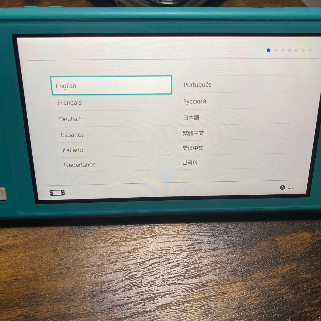 Switch light 本体　ターコイズ