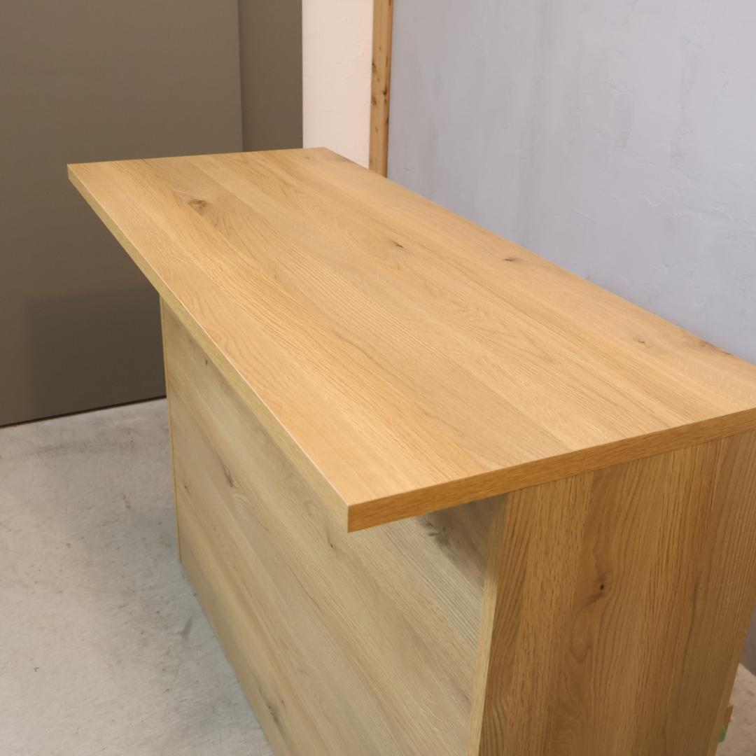 吉川木工 アイランド間仕切りカウンター キッチンボード 食器棚 レンジ台