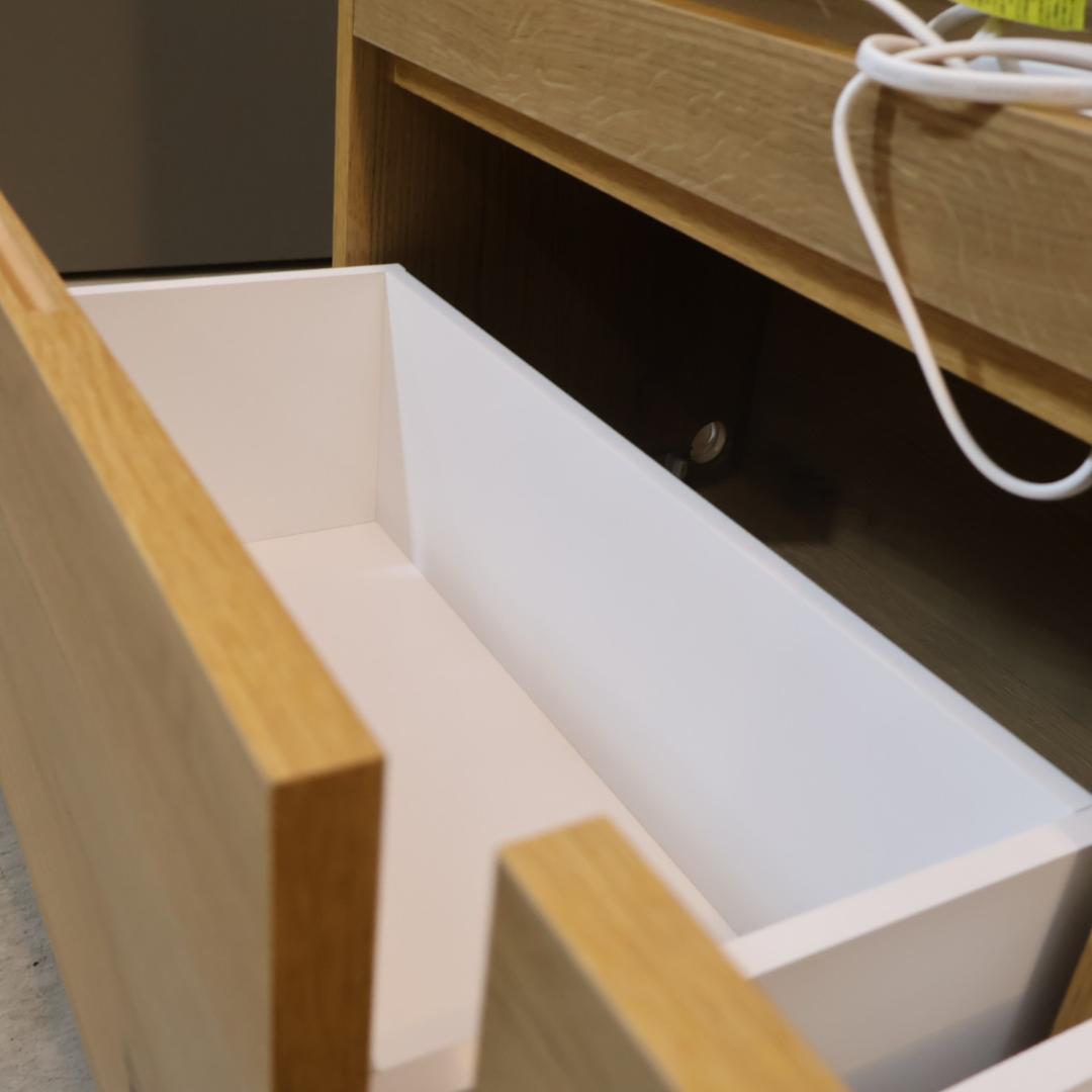 吉川木工 アイランド間仕切りカウンター キッチンボード 食器棚 レンジ台