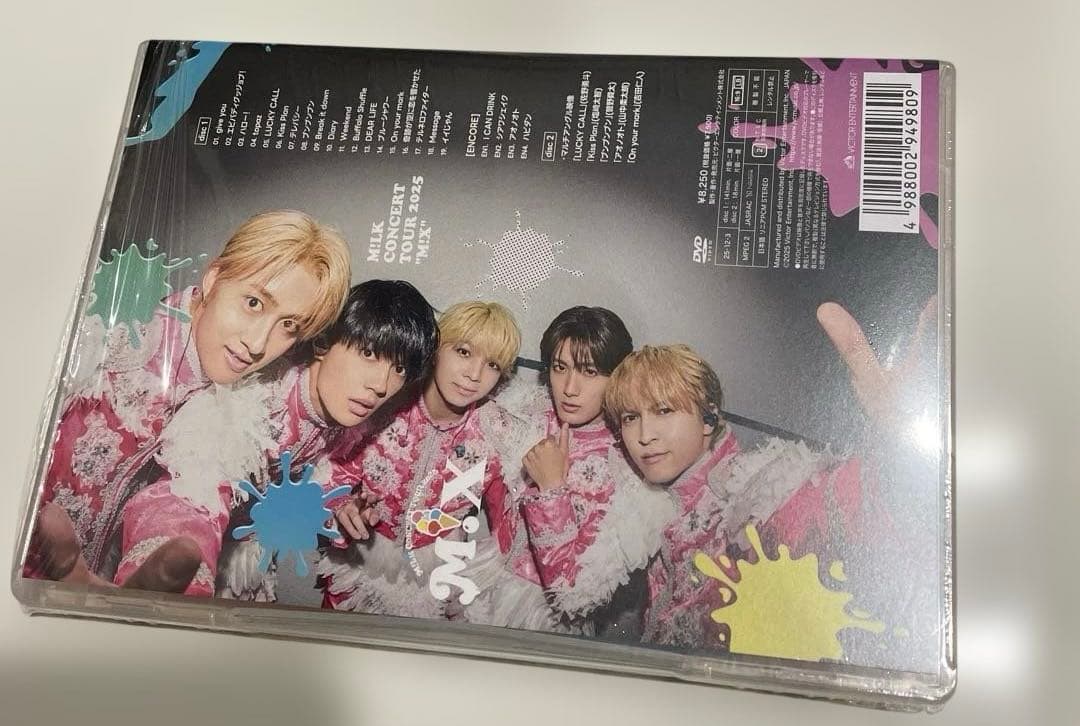 M!LK CONCERT TOUR 2025 「M!X」 DVD通常盤