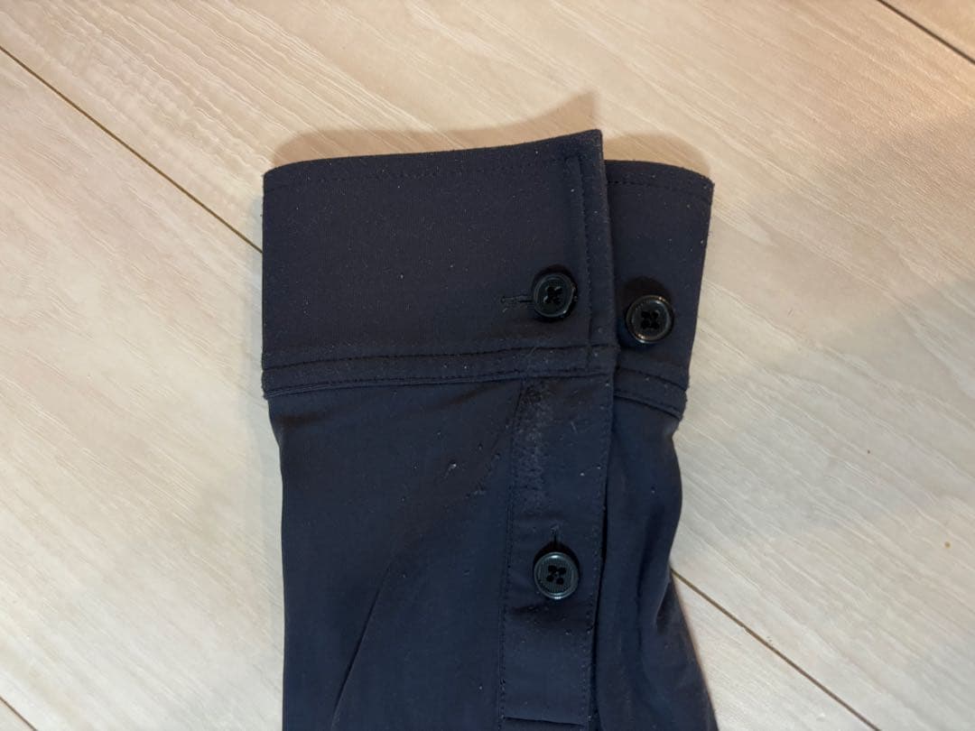 G/FORE メンズ ゴルフウェア 上下セット 長袖ポロシャツ グレー パンツ黒