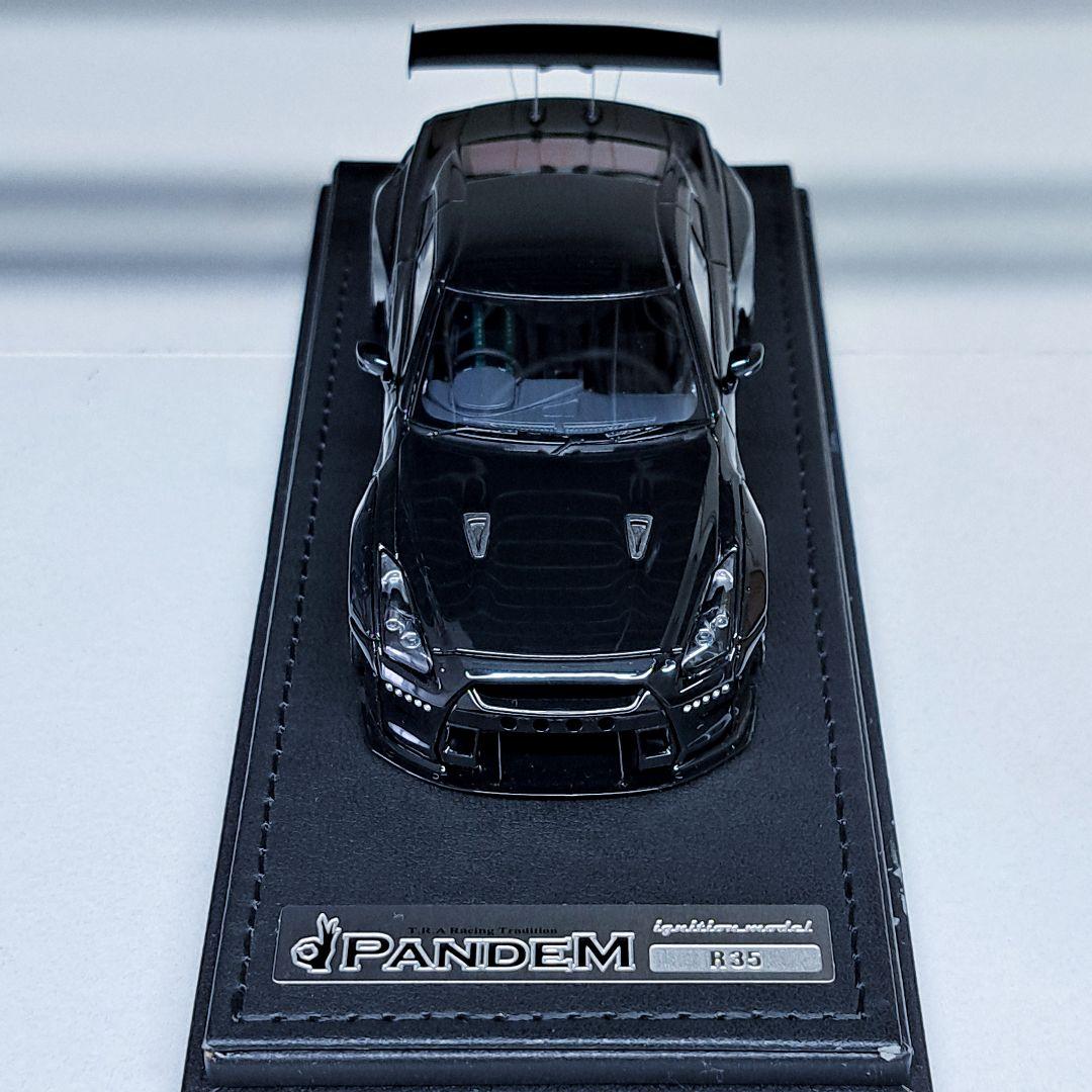 イグニッションモデル 1/43 PANDEM R35 GT-R ブラック