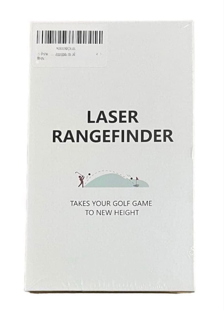 ゴルフ レーザー距離測定器 高低差補正 超軽量 コンパクト 高精度±0.3y