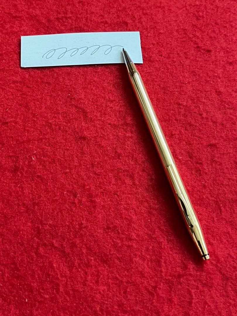 クロスボールペン クラシックセンチュリー18金張‼️綺麗です‼️