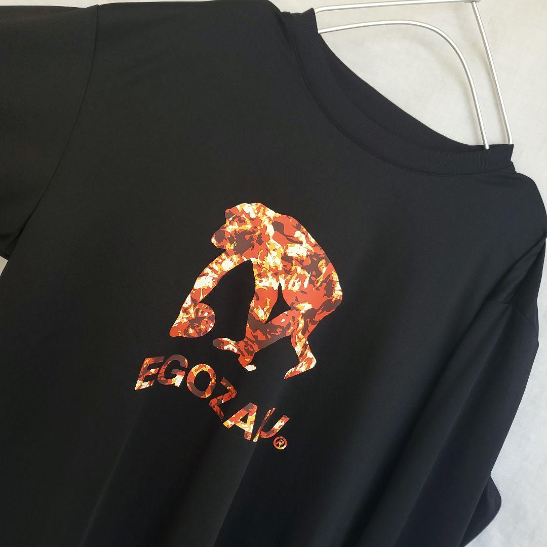 EGOZARU　エゴザル　ロンT　長袖　　バスケ ゴリラ ロゴ ブラック