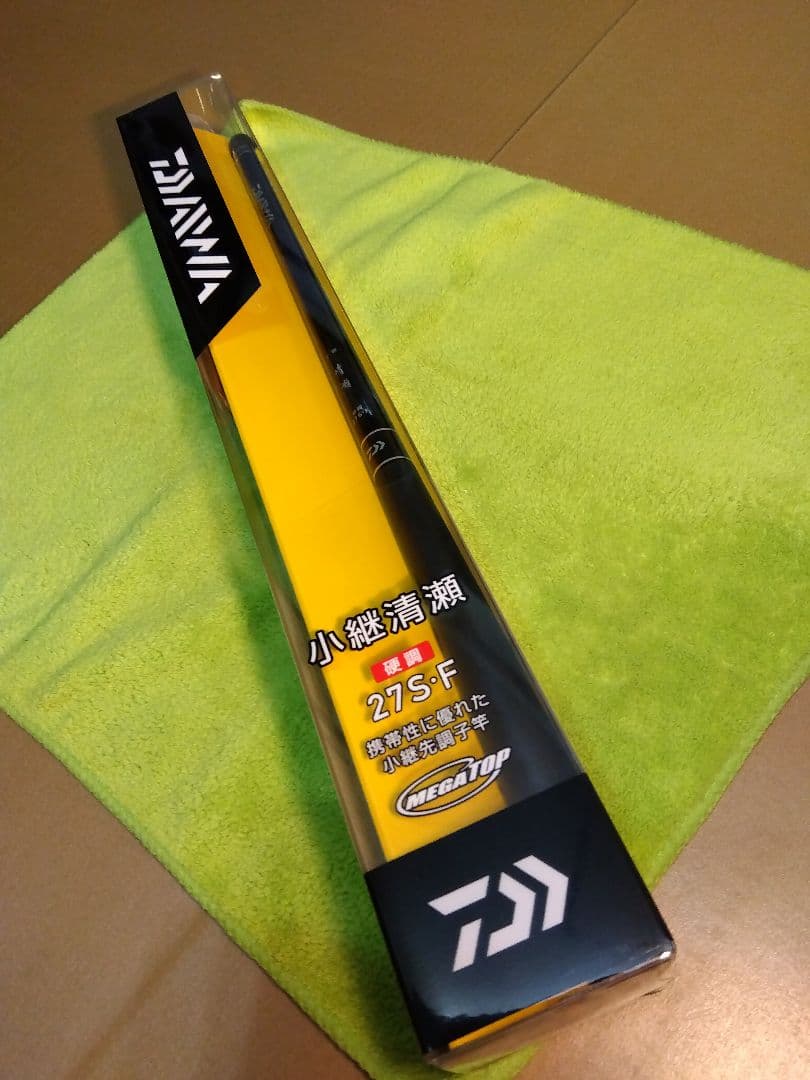 ダイワ 小継清瀬 27.SF 硬調 (新品、未使用) DAIWA 渓流竿