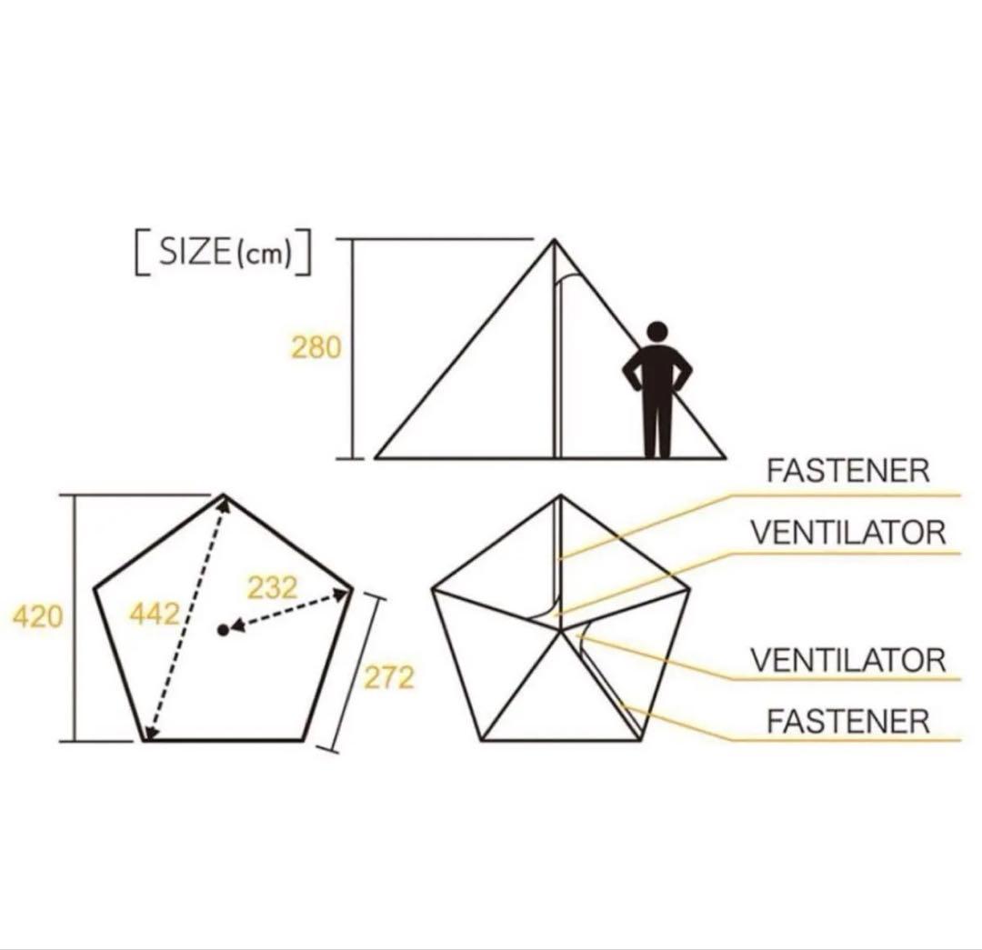 T*8様 テンマクデザインサーカスSTDX限定ブラックフロントフラップスペシャル