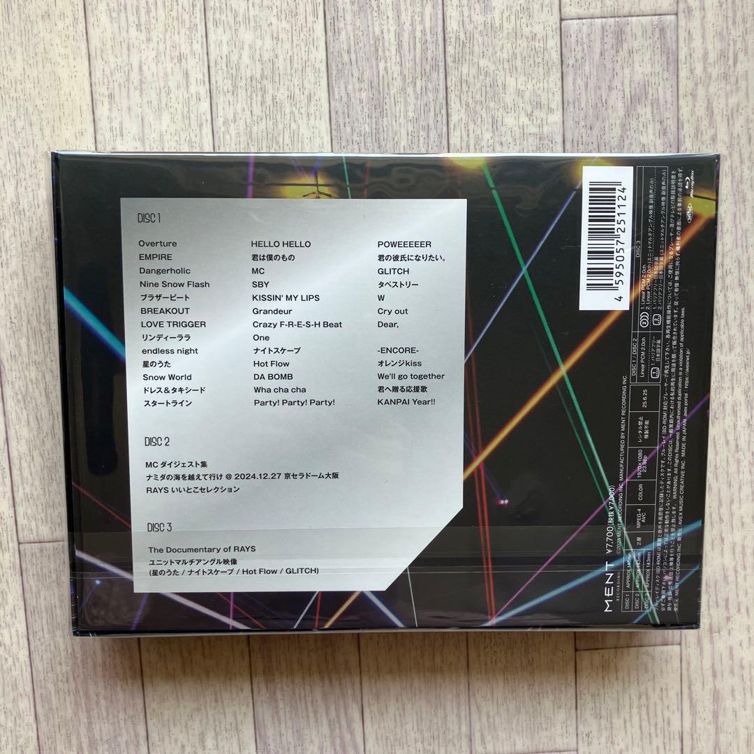 Man Dome Tour 2024RAYS 初回限定盤 Blu-ray